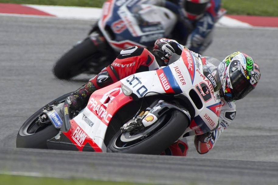Kuala Lumpur Malesia Danilo Petrucci durante le prove del Moto Mondiale (Getty Images)
